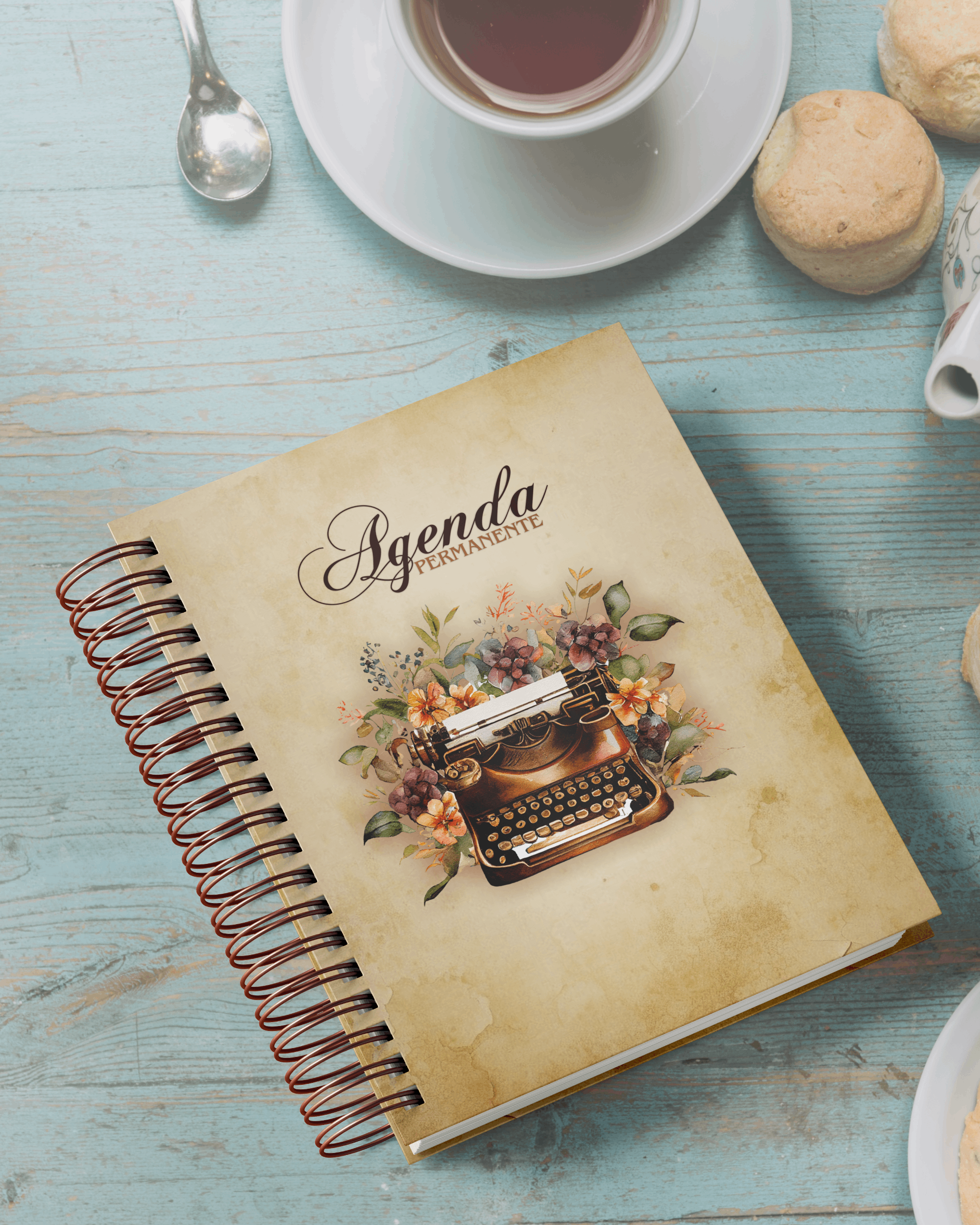 Agenda Permanente Luxo - Coleção Memórias